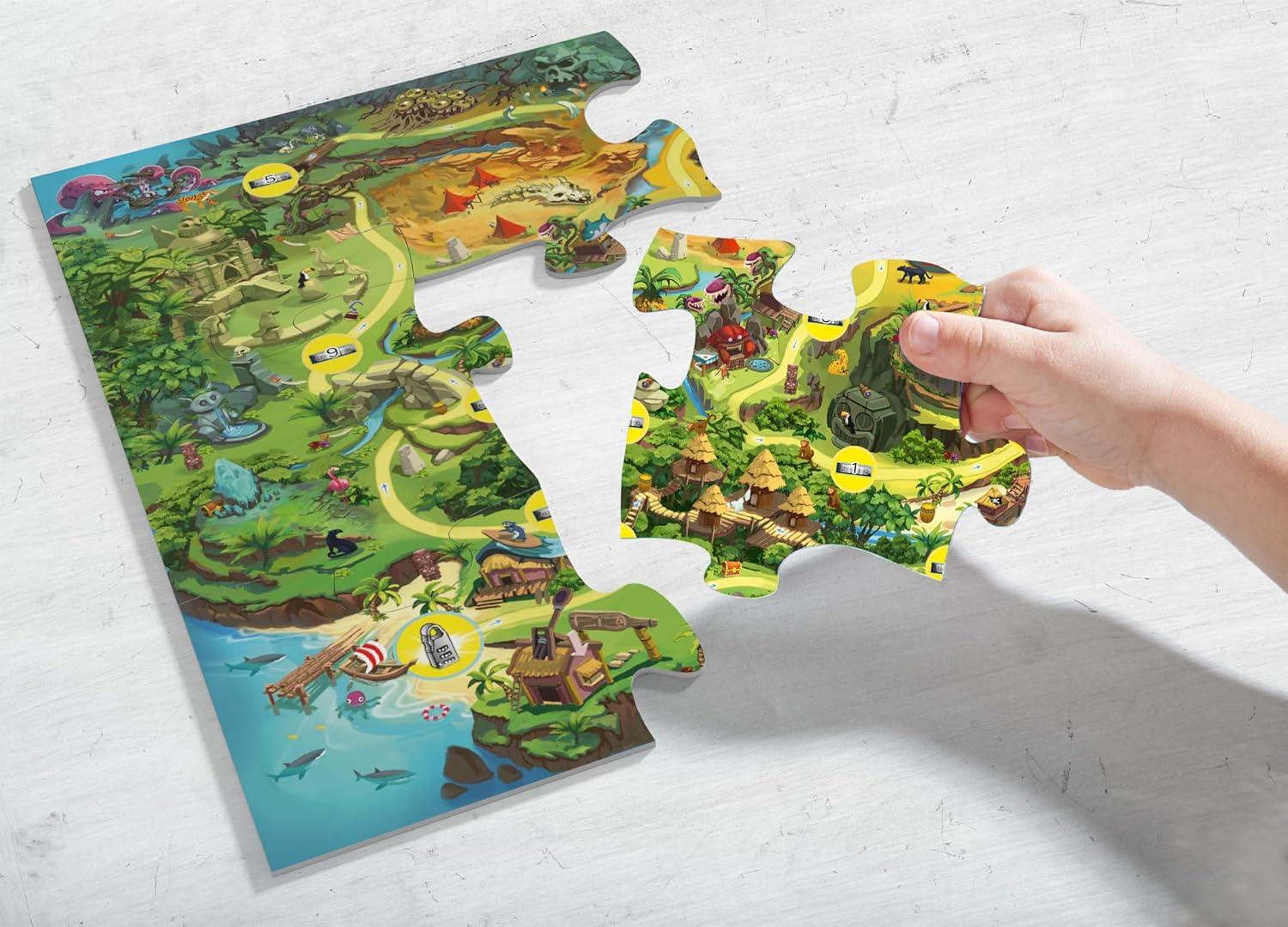 HABA Find the Code! Pirate Island, Multicolor, 177mm x 268mm x 80mm - Image 5