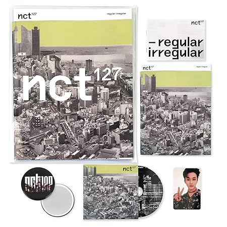 Nct 127 Nct 127 1st Album Nct 127 Regular Irregular Regular Ver Cd Booklet Lyrics Book Photocard Free Gift K Pop Sealed Amazon Com Music