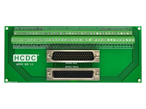 D-SUB Male-Female Breakout Board Terminal Block Interface Module ...
