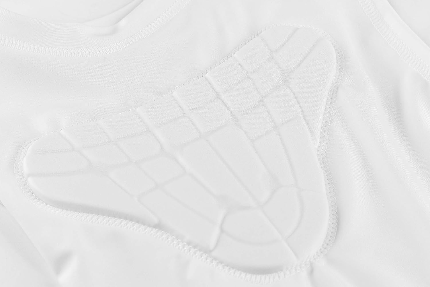 TUOYR Youth Padded Compression Shirt Vest Rib Chest Protector Football Baseball: Clothing