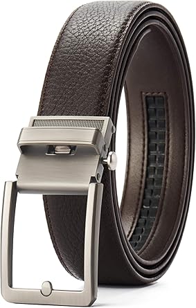 full grain leather ratchet belt