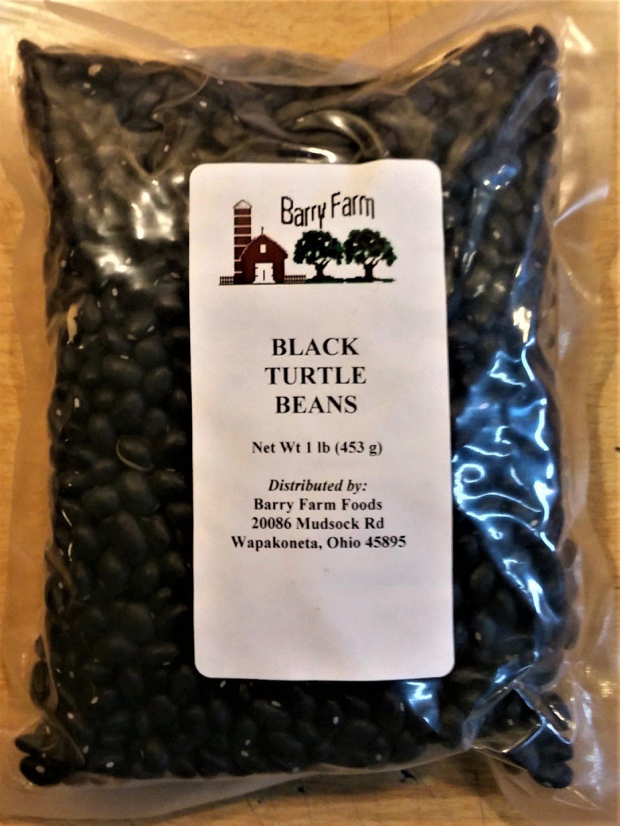 Black Turtle Beans, 1lb.