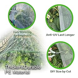 Garden Netting Ultra Fine 8x10Ft, Plant