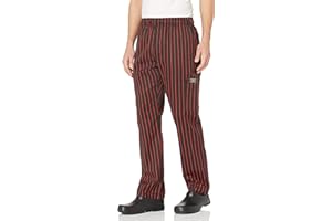 Chef Code Modern Fit Unisex Cargo Chef Pants, Elastic Waist CC220