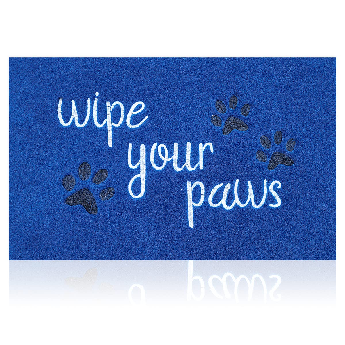 HLFMVWE Outside Door Mats for Home Entrance Funny Mats Wipe Your Paws Mat Welcome Mat for Front Door with Non Slip Rubber 45 x 70
