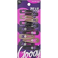 Goody Hair Classics Stay Tight Hair Barrette Lock In Place Lot Of 10 No - Foto 9
