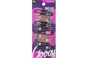Goody Classics Asst Contour Barrettes