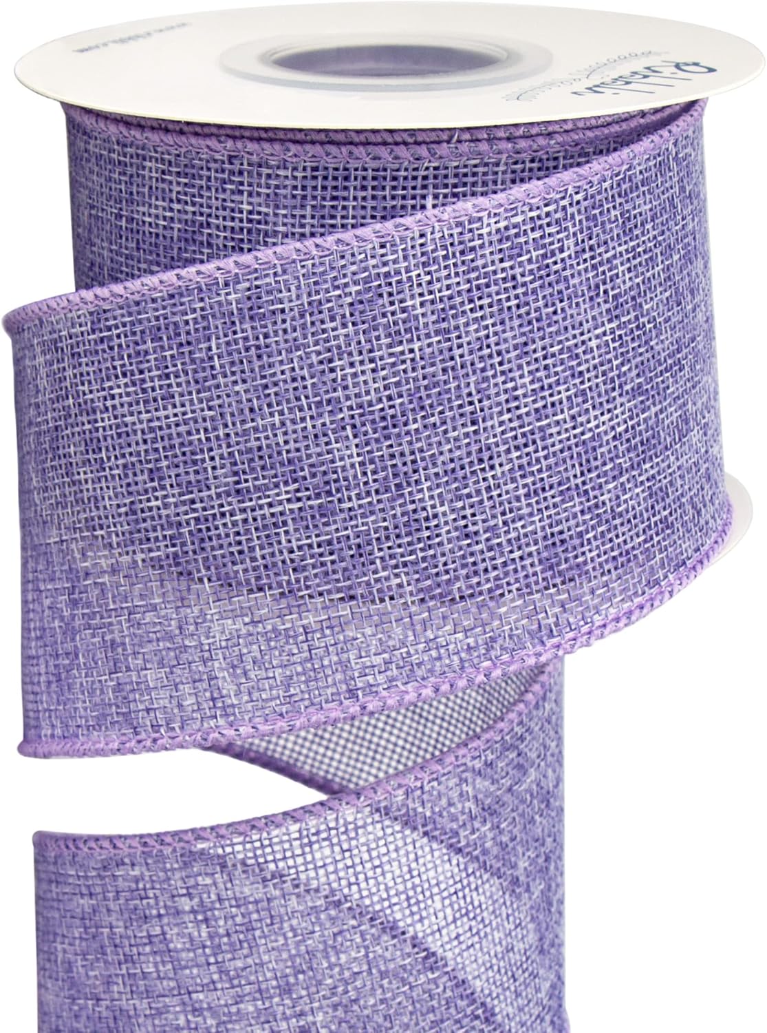 Bows & Ribbons - Ribbli Light Purple/Lavender Burlap Wired Ribbon,2-1/2 Inch x Continuous 10 Yard, Wired Edge Ribbon for Big Bow,Wreath,Tree Decoration,Outdoor Decoration
