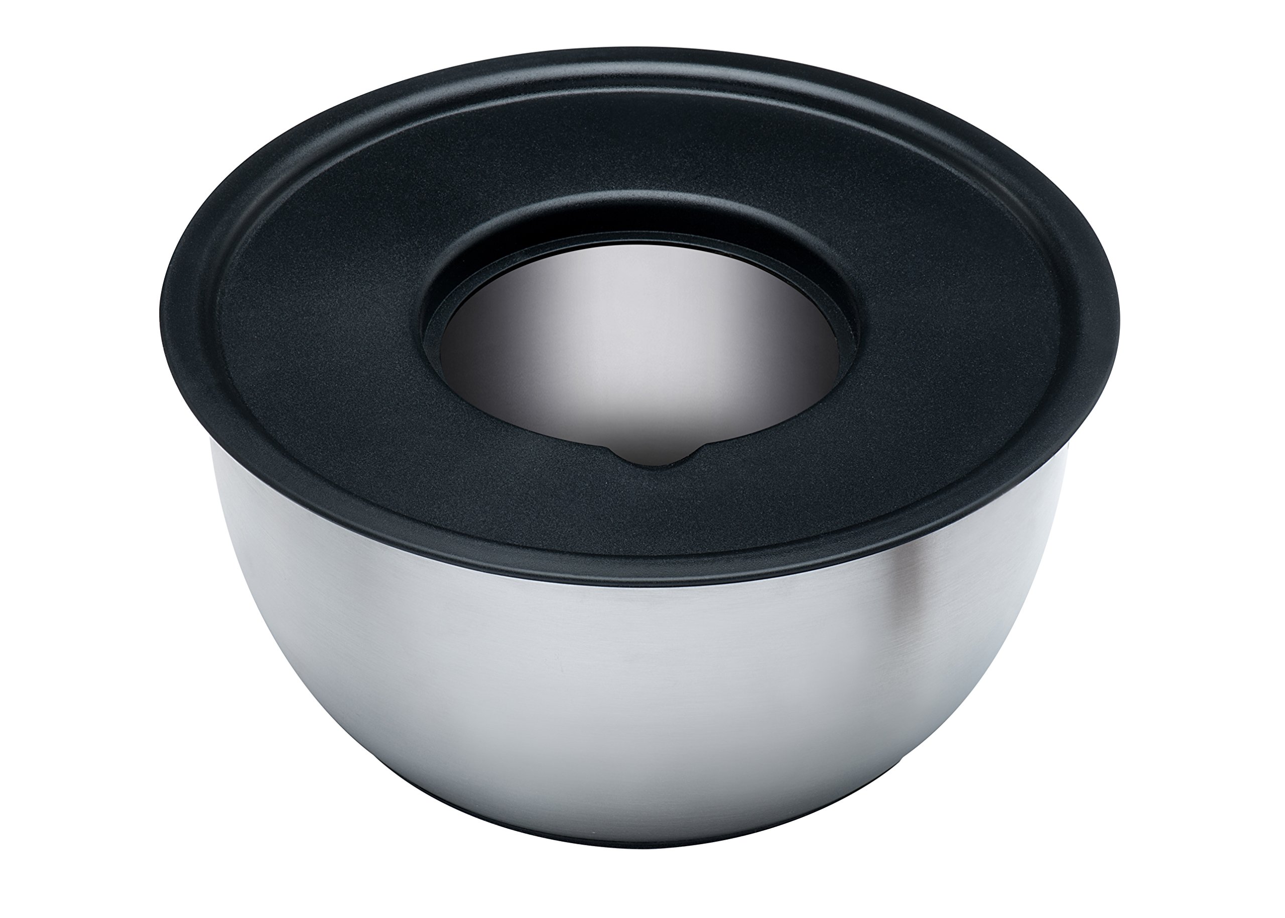 Mixing Bowl Set 5 Piece Stainless Steel Lids Nested Bowls Covers