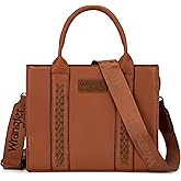 Wrangler Tote Bags for Women Top-handle Handbags and Purse for Women with Adjustable Strap