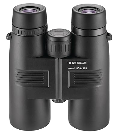 Eschenbach Optik arena D+ 8x42 Fernglas, wasserdicht, handlich, schwarz