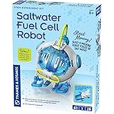 Thames & Kosmos Saltwater Fuel Cell Robot STEM Experiment Kit | Build a Walking Robot, No Batteries Required, Walks Up to 1 Hour on 1 Drop of Salt Water, Explore Non-Toxic, Renewable Energy, Ages 8+