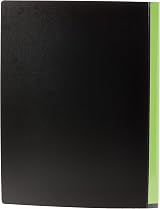 Q-Connect A4 40-Pocket Presentation Display Book Black view 2