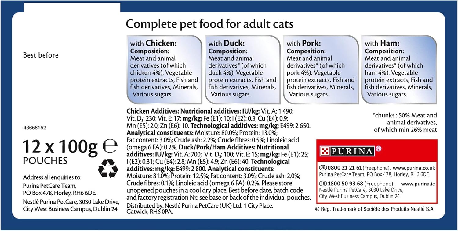 Felix As Good As It Looks Cat Food Meat Selection, 12 x 100 g, red, 1.2 kg (Pack of 1) - Image 5