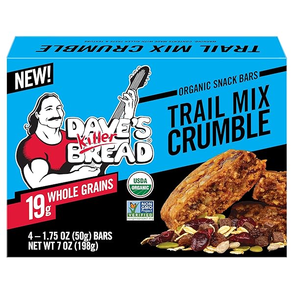 DAVE’S KILLER BREAD TRAIL MIX CRUMBLE ORGANIC SNACK...
