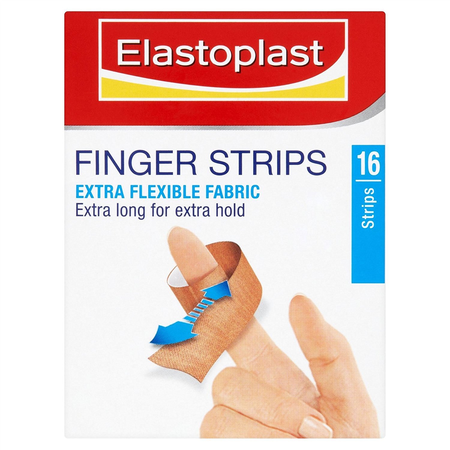 Elastoplast® Finger Strips 16 Extra Long Strips x 10 boxes
