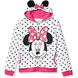 Disney Girls' Minnie Hoodie with Bow and Ear
