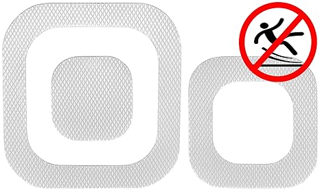 cocofy® 21 Anti Rutsch Sticker für die Badewanne und Dusche - transparente Aufkleber