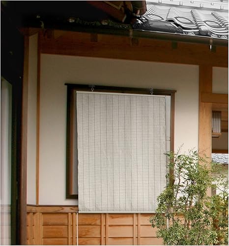 Amazon Co Jp タカショー Takasho すだれシェード 京すだれ さらしヨシ色 90 1cm Diy 工具 ガーデン