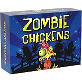 Zombie Chickens - Fun Family Card Games for Adults, Teens &amp; Kids - Survival Zombie Game, 3 Ways to Play: Competitive, Cooperative &amp; Solo (1-4 Players)