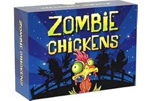 SWEET BROS GAMES Zombie Chickens - Fun Family Card Games for Adults, Teens & Kids - Survival Zombie Game, 3 Ways to Play: Competitive, Cooperative & Solo (1-4 Players)