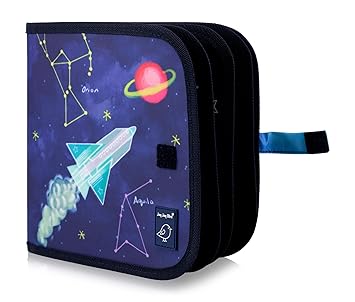 Jaq Jaq Bird Childrens Mess Free Chalk Coloring Book Constellations - 