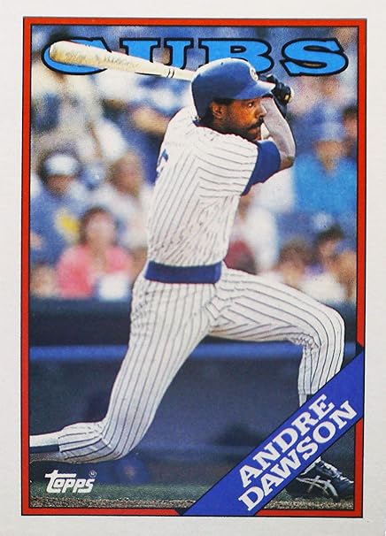 Amazon 1988 Topps Baseball Card 500 Andre Dawson Collectibles 