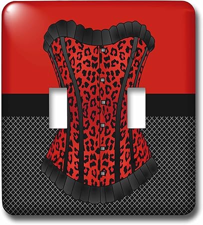 red and black cheetah print