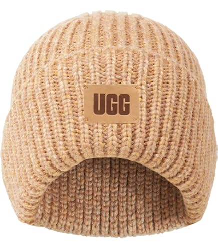 UGG Men's High Crown Beanie, Black II, One Size at Amazon Men's
