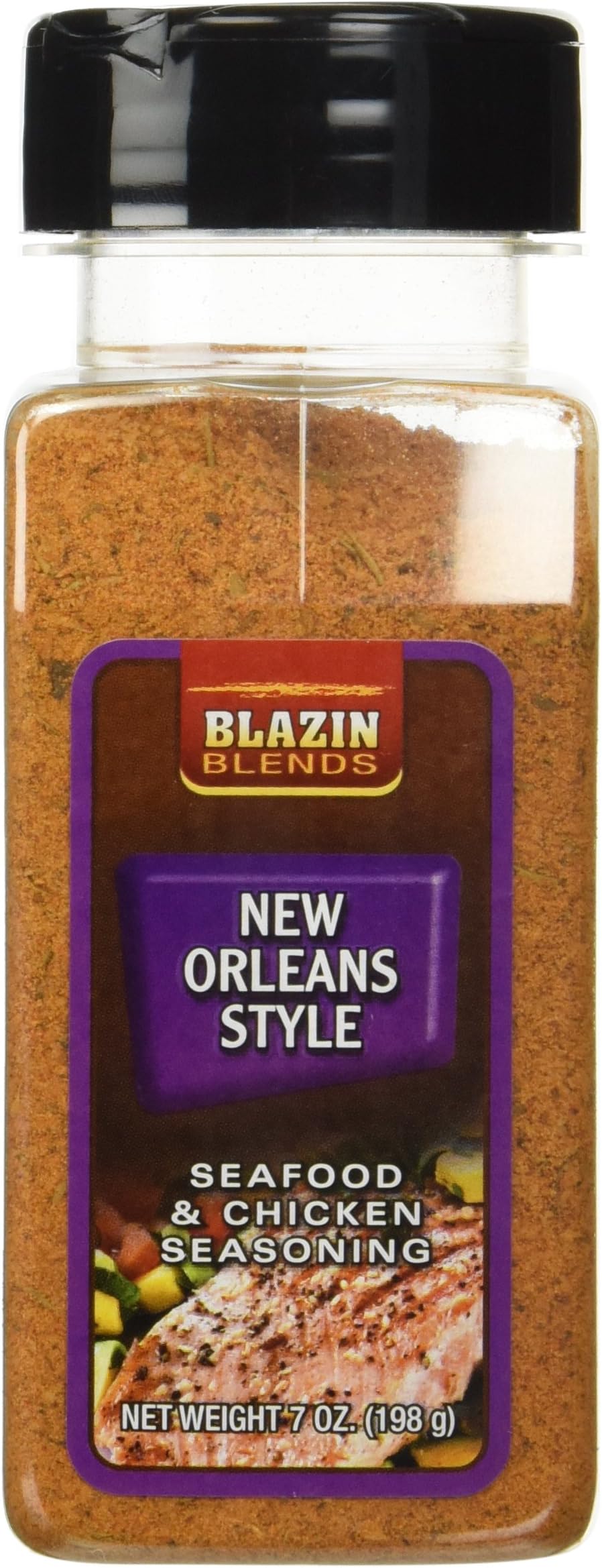 Blazin' Blends New Orleans Style Seafood & Chicken Seasoning (7 0z.)