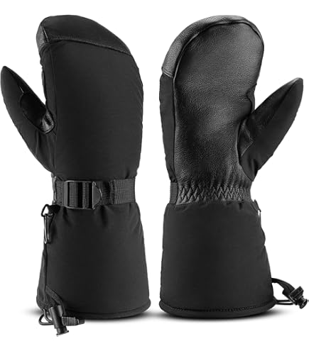Burton Mens' Gondy Gore-TEX Leather Ski & Snowboard Winter Gloves