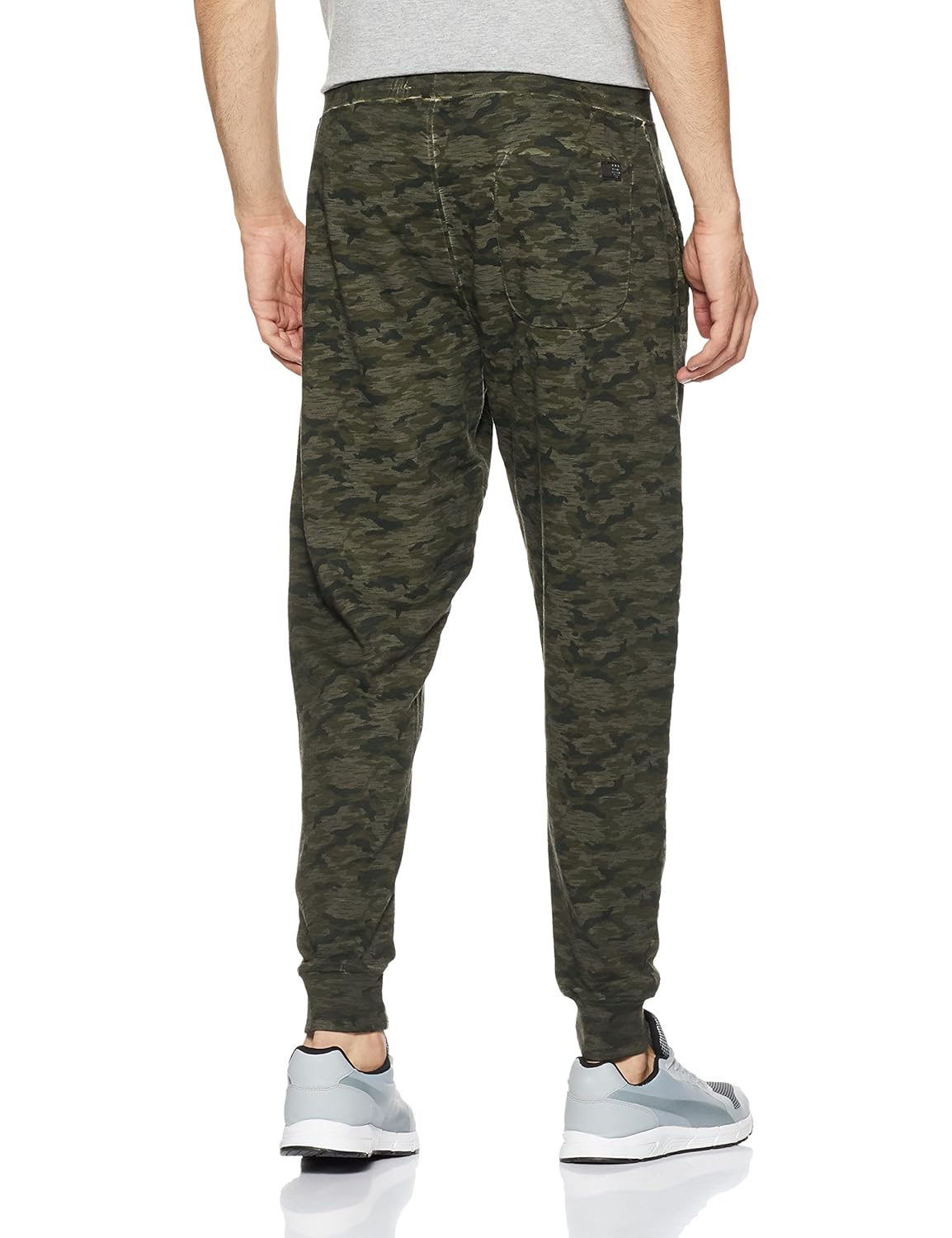 flying machine men's relaxed fit casual trousers