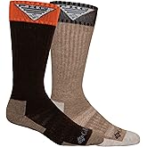 Columbia Men's Wool Phg Hunting Over the Calf Socks (2-Pack)