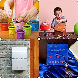 Llewyn 730 Pieces 10 Sheets Letter Stickers,Self
