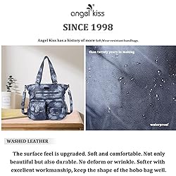 Angelkiss Women's Soft PU Leather Shoulder Handbag