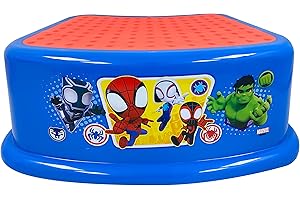 Ginsey Spidey and His Amazing Friends Team Up Step Stool - Kids Step Stool, 1 Count, 1.07 pounds
