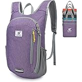 SKYSPER Small Daypack 10L Hiking Backpack Packable Lightweight Travel Day Pack for Women Men