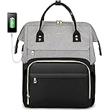 LOVEVOOK Laptop Backpack for Women Fashion Business Computer Backpacks Travel Bags Purse Student Bookbag Teacher Doctor Nurse