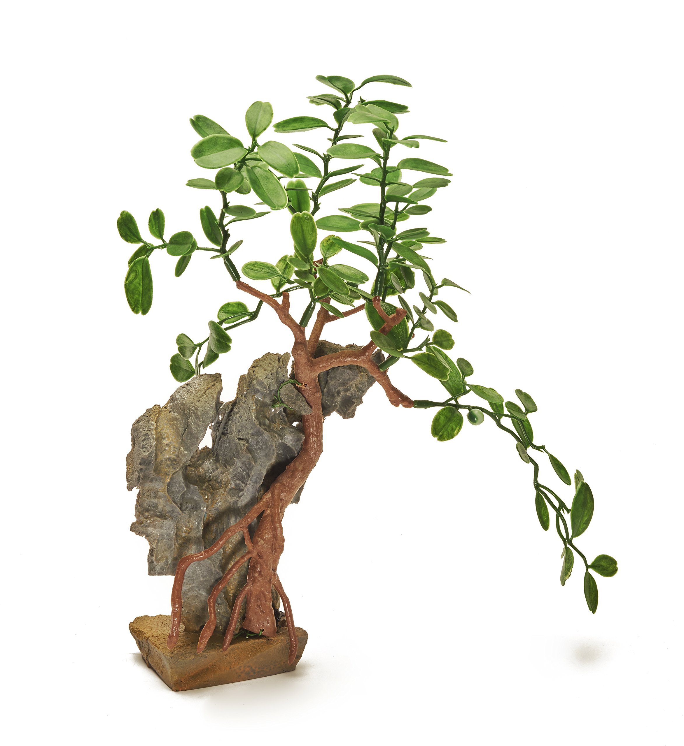 Pistachio Pet - Beautiful Realistic Aquarium Plant With Base 11"/28 cm high. New For 2017!