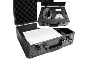 Starlink Mini Case, Lymorexan Hard Case for Starlink Mini Dish Kit, Cut Foam Protects Starlink Mini for Starlink Mini Dish