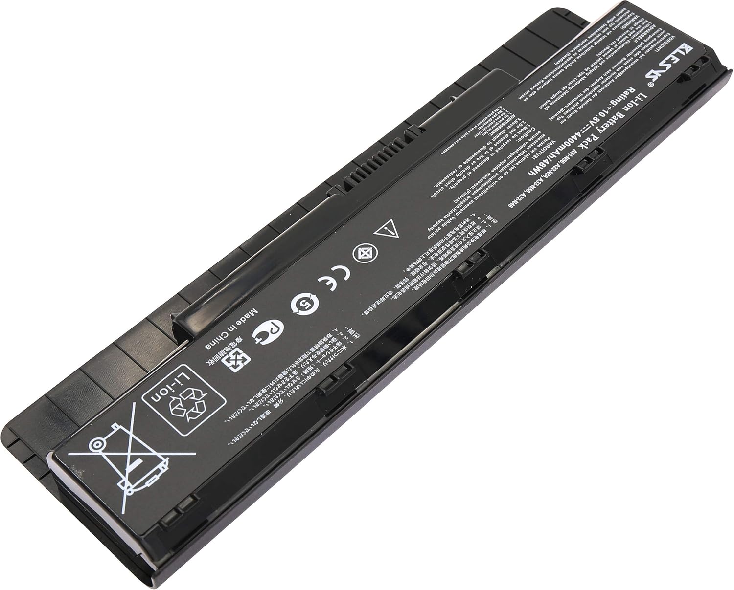 BLESYS Laptop Battery for ASUS N76 N76V N76VB N76VJ N76VM N76VZ N76VZ-DH71-CA N76VZ-DS71 N76YI361VM-SL N76YI363VZ-SL N76YI361VZ-SL Replace for ASUS A31-N56 A32-N56 A33-N56 Notebook battery - Image 4