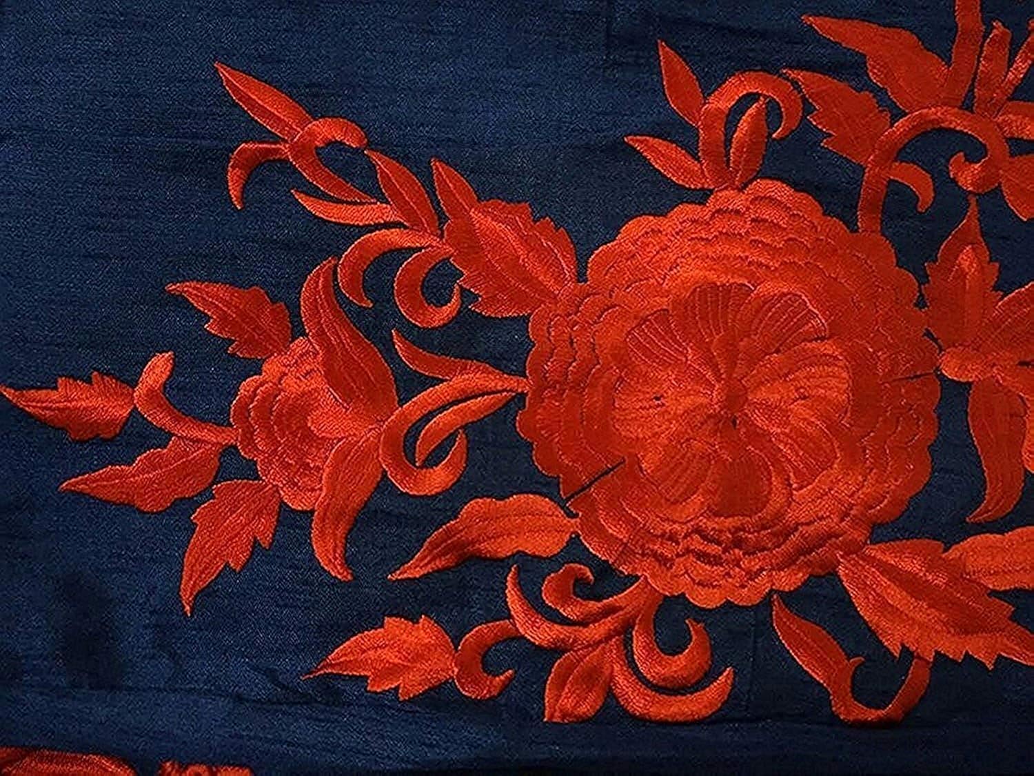 bridal4fashion women's silk embroidered anarkali semi-stitched gown with duptta (free size)