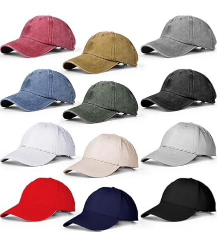 Yahenda 30 Pack Vintage Baseball Cap Washed Denim Distressed  display picture 3