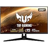 ASUS TUF Gaming VG289Q1A 28” HDR Monitor, 4K UHD (3840 x 2160), IPS, Adaptive-Sync/ FreeSync, Eye Care, DisplayPort HDMI, DCI