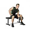 Image 2 - Marcy Flat Utility 600 lbs Capacity Weight Bench for Weight Training and Ab Exercises SB-315