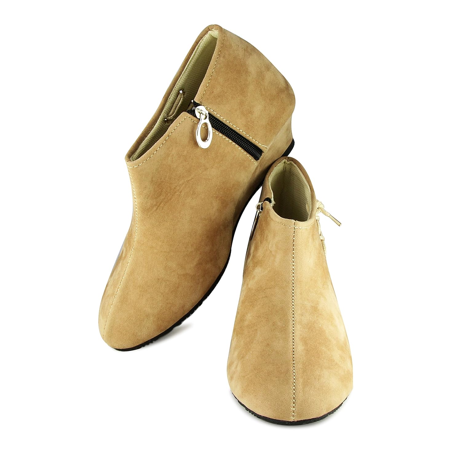 beps women's multicolour suede ankle boots