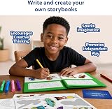 Skillmatics Storybook Art Kit – DIY Craft for Kids 5-10 view 3