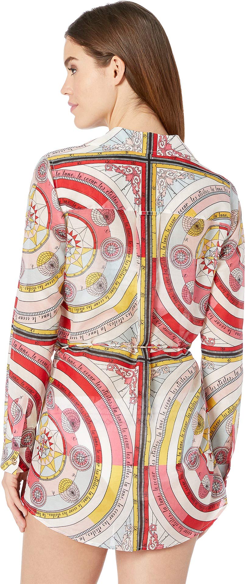 tory burch printed beach tunic