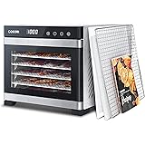 COSORI Food Dehydrator (50 Recipes) for Jerky, Vegetables Fruit, Meat, Dog Treats, Herbs, and Yogurt, Dryer Machine with Temp