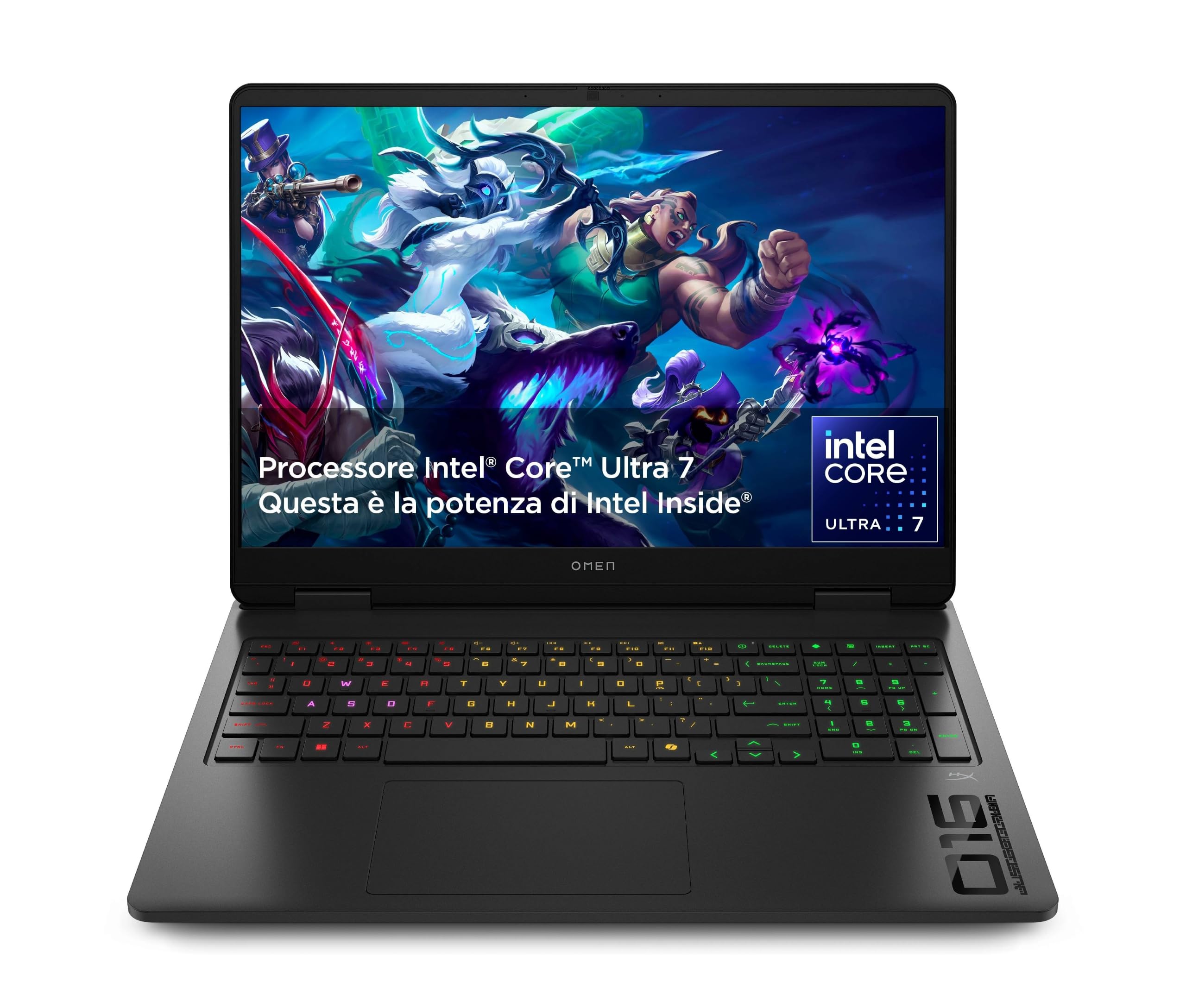 HP OMEN 16", Intel Core Ultra 7, 32GB, 1TB SSD, 2K 240 Hz, NVIDIA RTX 5060
